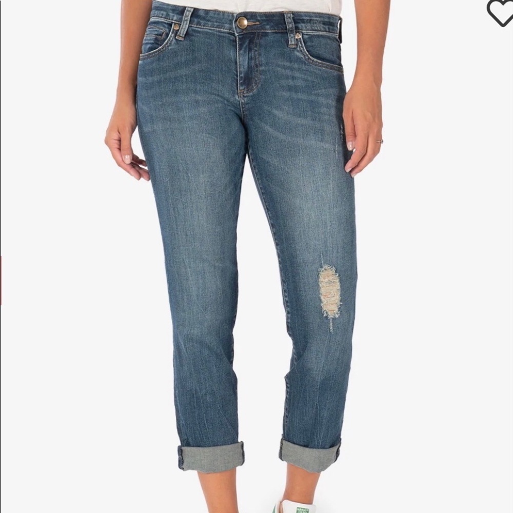 KUT Women’s Jean Kloth-Catherine Boyfriend-Sz 0
